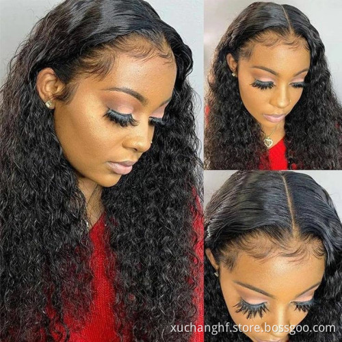 Single Knots HD 360 Lace Wig 18 Inch 100% Human Hair Middle Part Hd Wigs Natural Hairline 13*6 Hd Lace frontal wigs